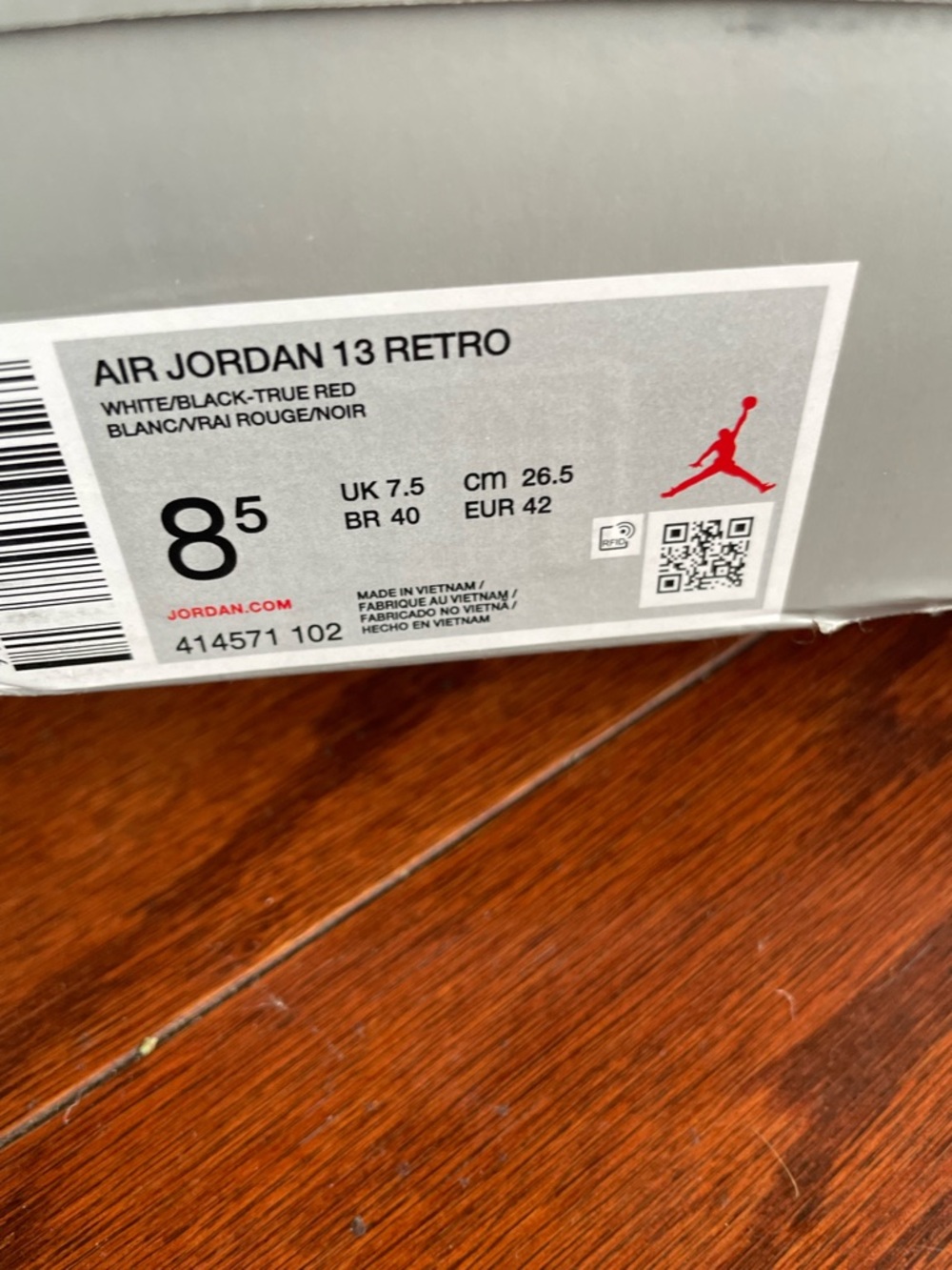 Men’s air Jordan 13 size 8.5 - Picture 7 of 7